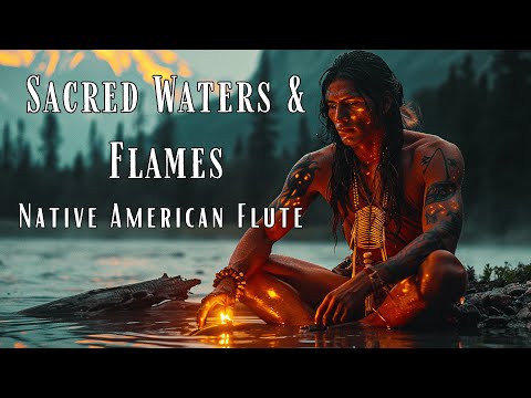 Sacred Waters & Flames 🌊 | Native American Flute Music for Deep Healing & Spiritual Awakening