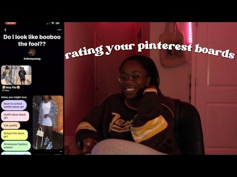 RATING PINTEREST BOARDS PPL SAVE MY PINS TOO💀 | blvkmuse #pinterest #pinterestinspired