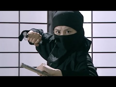 Japanese ninja challenged a girl, but the girl defeated them with her bare hands