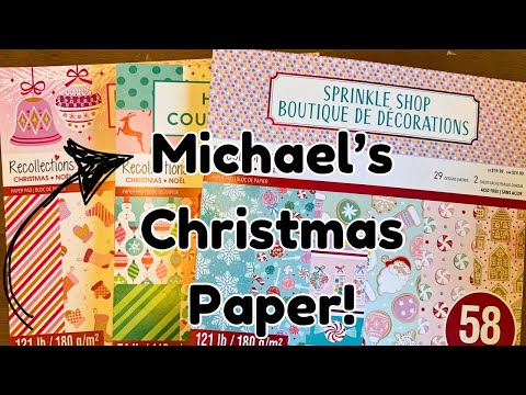 MICHAEL’S CHRISTMAS Paper Pads // What I got today | Michael’s Paper Pads for Junk Journals |