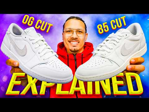 Air Jordan 1 Low OG vs 85 Cut EXPLAINED