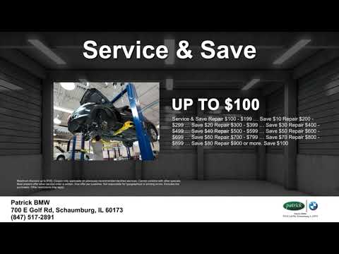 NEW BMW Service & Parts Offers | Schaumburg IL | Patrick BMW