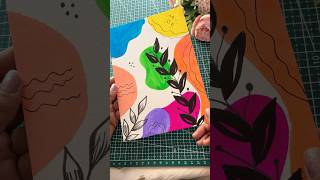 Easy boho art tutorial 🥰 #shorts #youtubepartner #creativeart #bohoart #satisfying #boho #brushpen