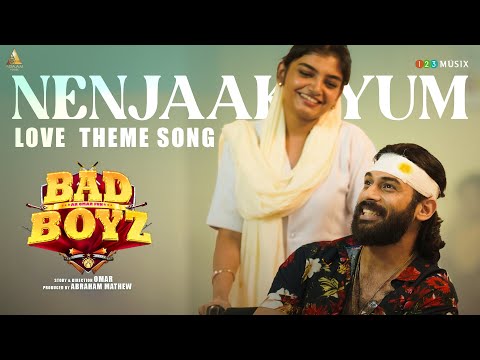 Nenjaakeyum Love Theme Song |  Bad Boyz | Omar Lulu | Anson Paul | Arya | William Francis