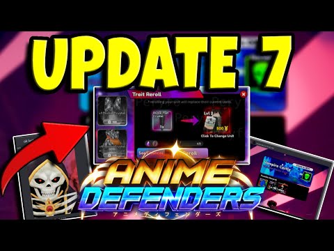 When Is Update 7? + Exclusive Sneaks | Anime Defenders