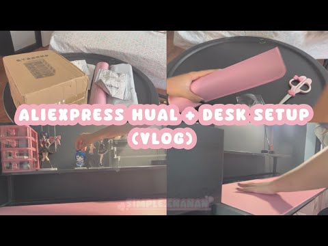 AliExpress Hual + Desk Setup [VLOG]