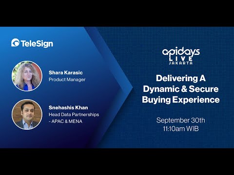 Delivering a Dynamic and Secure Buying Experience: Apidays Live Jakarta