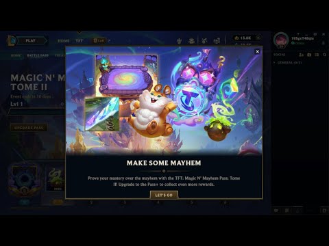 BATTLE PASS MAGIC N' MAYHEM: TOME 2 (CLIENT) | TFT SET 12