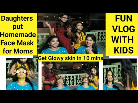 Instant glow | Besan Turmeric face mask for clear fair glowing skin | Vlog