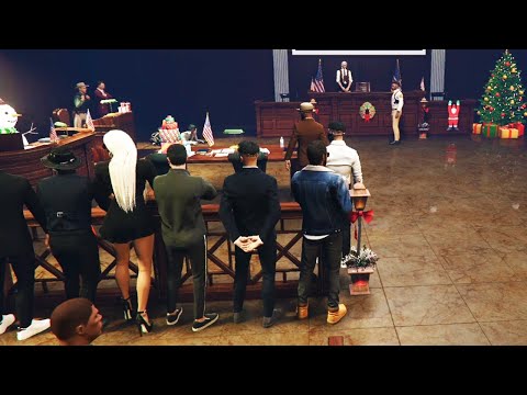 Nino Attends Sparky's Court Case Against The BCSO Department! | NoPixel RP | GTA RP