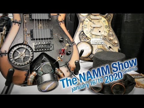 Steam Punk Guitars Of The Future | MartperGuitars Winter NAMM 2020