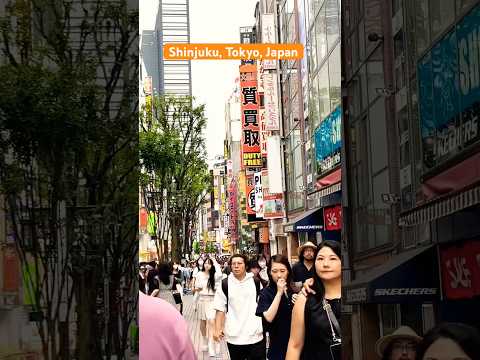 Welcome to Shinjuku, Tokyo Japan  || #japan #shinjuku #youtubeshorts #shorts