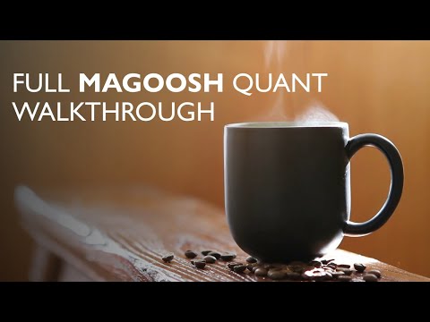 FULL Magoosh Quant Walkthrough: Difficult Exam Questions!