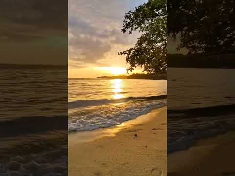 絕美夕陽下，療愈海浪聲，檳城最美的風景之一/Beautiful Sunset / Penang Island