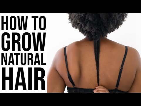 How To GROW NATURAL HAIR The RIGHT WAY for LONGER, STRONGER, HEALTHIER Natural Hair (10 Tips)