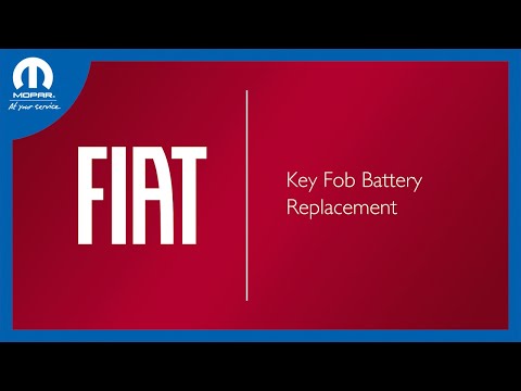 Key Fob Battery Replacement | How To | 2025 Fiat 500e