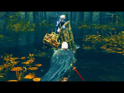 Elden Ring Shadow of the Erdtree Gameplay Church of  Consolation Black Steel Greathammer