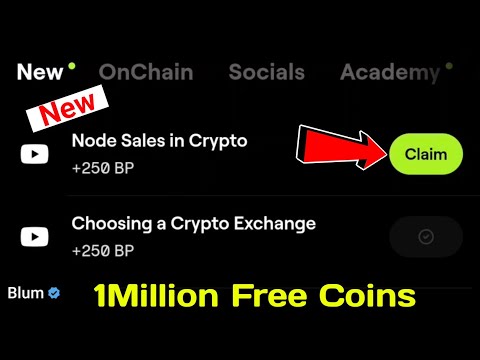 Node Sales in Crypto? Video Code | Blum New Video Code 6 November | Blum Video Code Today