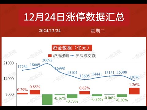 12月24日中国股市涨停复盘