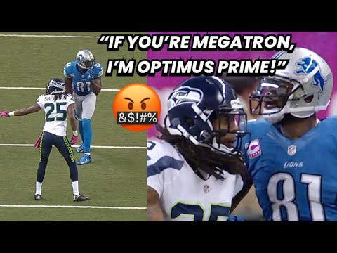 Calvin Johnson Vs Richard Sherman | Megatron vs ‘Optimus Prime’ (WR vs CB) NFL 1 on 1s