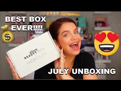 July Allure Beauty Box Unboxing 2019