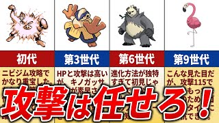 【意外と少ない？】序盤格闘ポケモンの歴史を徹底解説【歴代ポケモン】