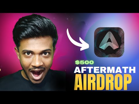 AfterMath Airdrop backed by Sui🤞