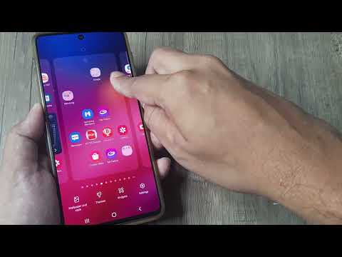 how to lock home screen layout on samsung M31 | prevent home screen apps from being moved