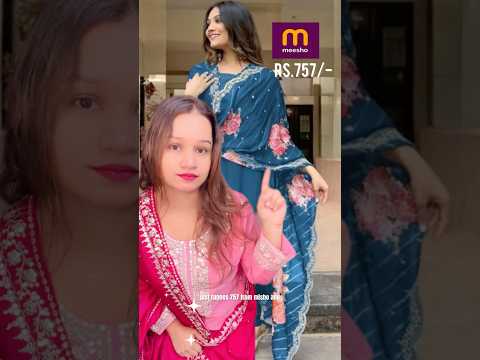 Meesho designer kurta set #shorts #youtubeshortsvideo #meesho #meeshokurtaset #kurtaset #treanding