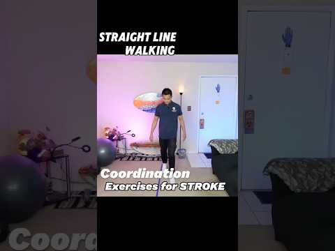 Walking straighter with Stroke #coordination #balance #stroke