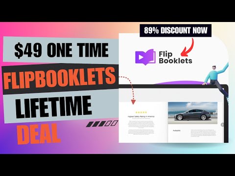 ⚡✅⚡FlipBooklets Lifetime Deal | Protect and Enhance Your PDFs | $49 Lifetime Deal | 89% Now