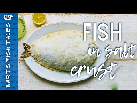 Christmas FISH in SALT crust | Bart van Olphen