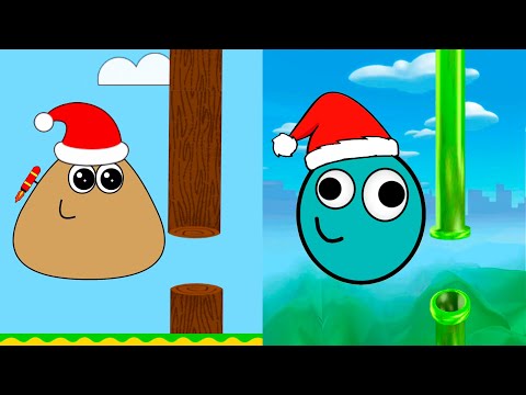 POU vs DOU ESPECIAL NAVIDAD - JET POU | Pou Vlogs