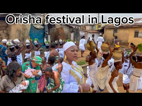 Orisa festival in Ejigbo Lagos Nigeria