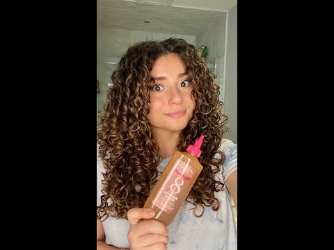 L'OREAL PARIS ELIVE DREAM LENGTHS 8-SECOND WONDER WATER REVIEW ON CURLY HAIR