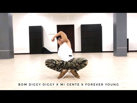 BOM DIGGY DIGGY x MI GENTE x BLACKPINK (FOREVER YOUNG) | FITDANCE ZUMBA FITNESS CHOREOGRAPHY