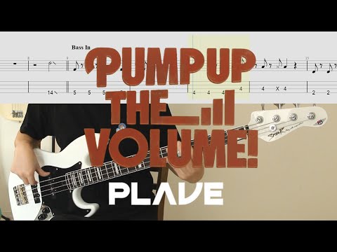 요즘 핫한 플레이브 노래 베이스로 쳐보자! PLAVE - Pump Up The Volume!│BASS TAB│악보