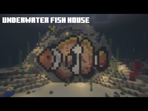 Minecraft Underwater Fish House