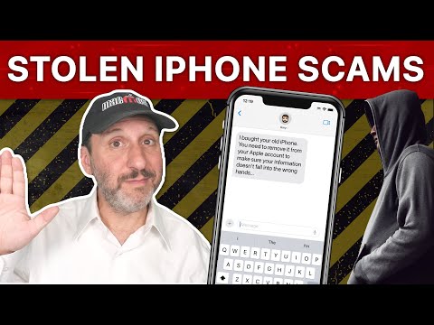 Stolen iPhone Messaging Scams