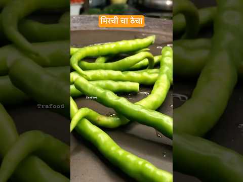 Mirchi Cha Thecha | ठेचा | #greenchilli #recipe #viral #reels #shorts #shortvideo #youtube #chill