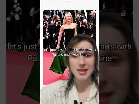 Cate Blanchett's CONTROVERSIAL red carpet moment! #fashion #cannes #watermelon