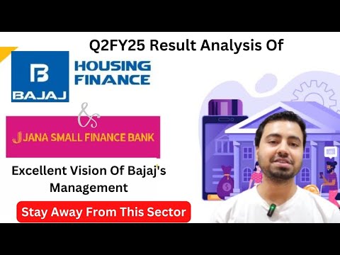 Bajaj Housing & Jana Small Bank Q2FY25 Result Analysis | Jana Bank Ka Stock Kyu Gira Aaj?