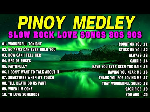 SLOW ROCK LOVE SONGS MEDLEY 💖 BEST LUMANG TUGTUGIN NOONG 90S 🎧 EMERSON CONDINO NONSTOP COLLECTION