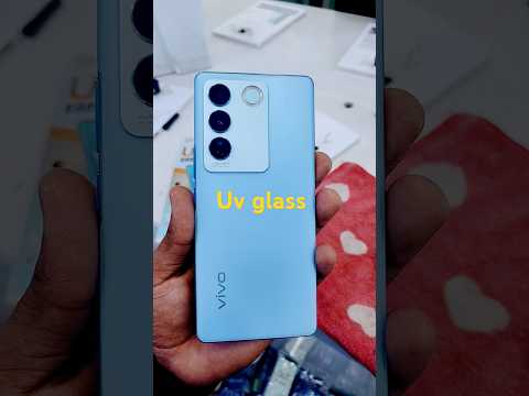 Vivo v27 UV glass testing which curve vision display#youtubeshorts #trending #uv