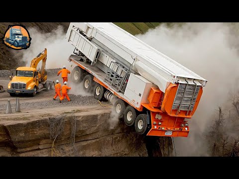 Dangerous Idiots Truck & Heavy Equipment Fails Compilation - Idiots Driving Heavy Machinery #43