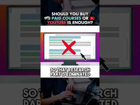 Should you buy paid courses?