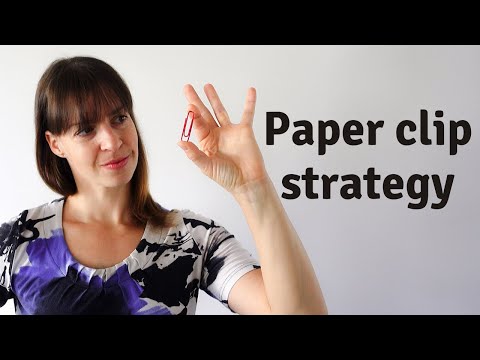 Build strong habits with the PAPER CLIP STRATEGY, including examples | Tuesday's Action Ep. 004