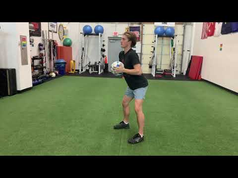 Soccer Standing Ball Press