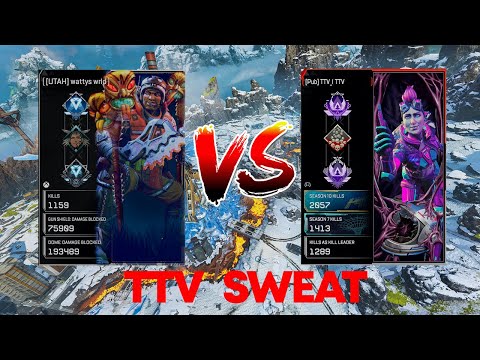 Watty VS Sweaty TTV (Xbox Series S Apex Legends Gameplay)