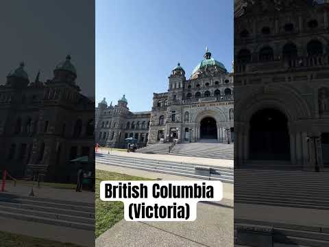 The Legislative Building of British Columbia (Victoria) #familytravelmoment #familytime #shorts